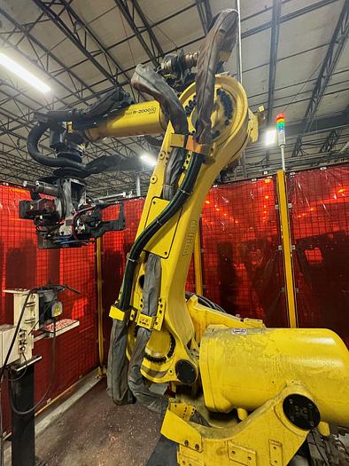 Used FANUC R-2000iC/165F ROBOT WITH R-30iB CONTROLLERS