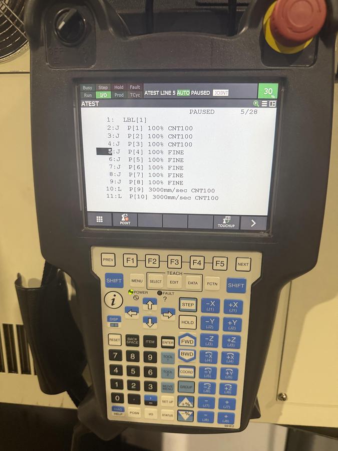 Used Used Fanuc M-710iC/45M 6 Axis Industrial Robot With R-30iB Plus Controller