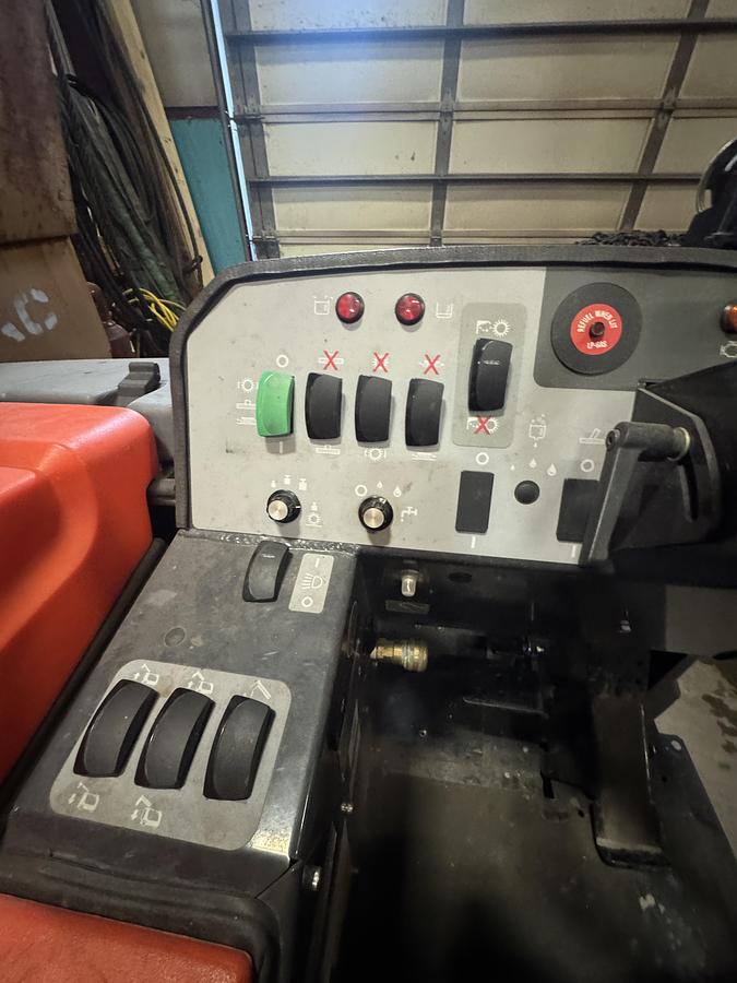 Used NAUTILUS POWER BOSS FLOOR SCRUBBER LP GAS POWERED KUBOTA WG1605L