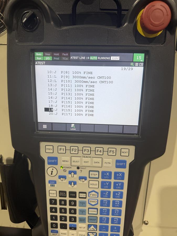 Used Used Fanuc M-710iC/45M 6 Axis Industrial Robot With R-30iB Plus Controller