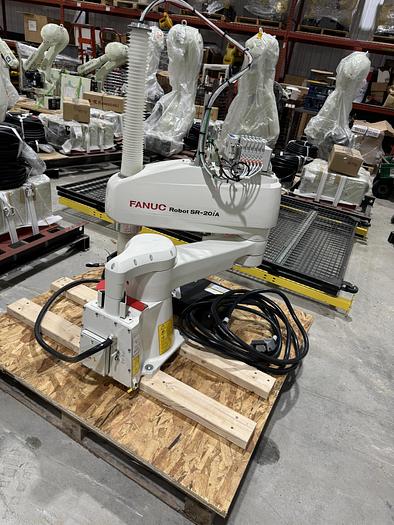 FANUC SR-20iA 4 AXIS SCARA ROBOT WITH R-30iB PLUS COMPACT CONTROLLER NEW NEVER USED