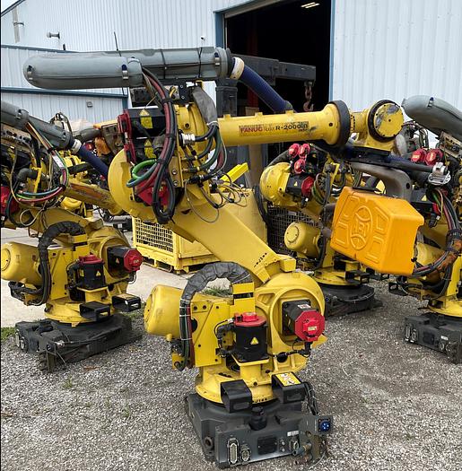 Used FANUC R-2000iB/165F 6 AXIS ROBOT DATA SHEET WITH R-30iA CONTROL