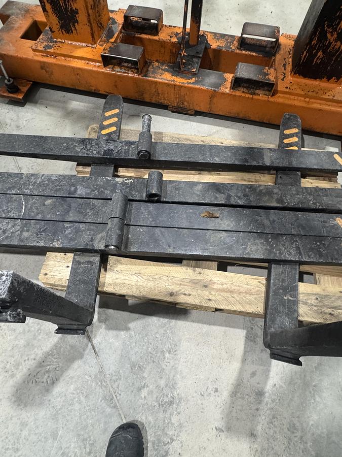 Used CROWN SP35020-30 3,000 LB ORDER PICKER STAND ON FORKLIFT