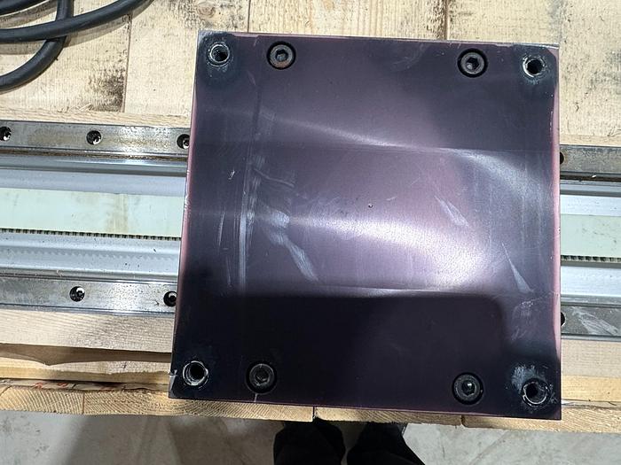 Used MECHATRONIC 56" TRAVLE LINEAR RAIL/RTU FOR LR MATE 200iD ROBOTS W/ FANUC SERVO MOTOR AND CABLES