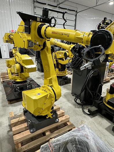 Used FANUC M-710iC/50 6 AXIS ROBOT WITH R-30iB CONTROLLER