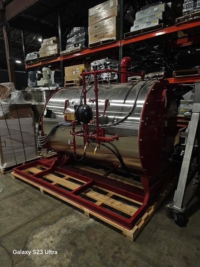 Used SIOUX SF50G STEAM FLO GENERATOR, NEVER USED, STEAM OUT PUT 1,725 LBS PER HOUR