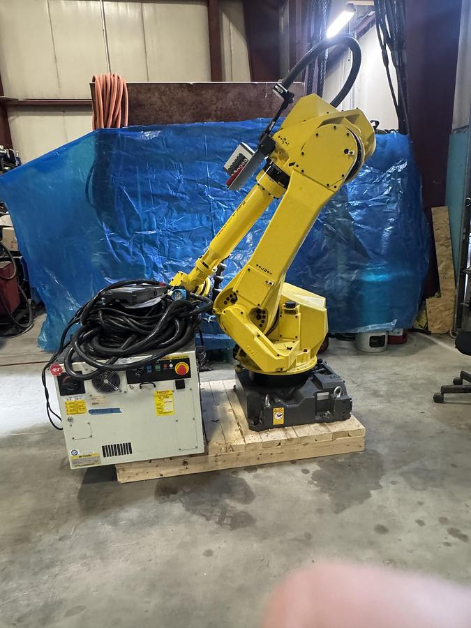 Used FANUC M-710iC/50 6 Axis Robot, R-30IB Control With Cam, ASI, EE & Air Connections