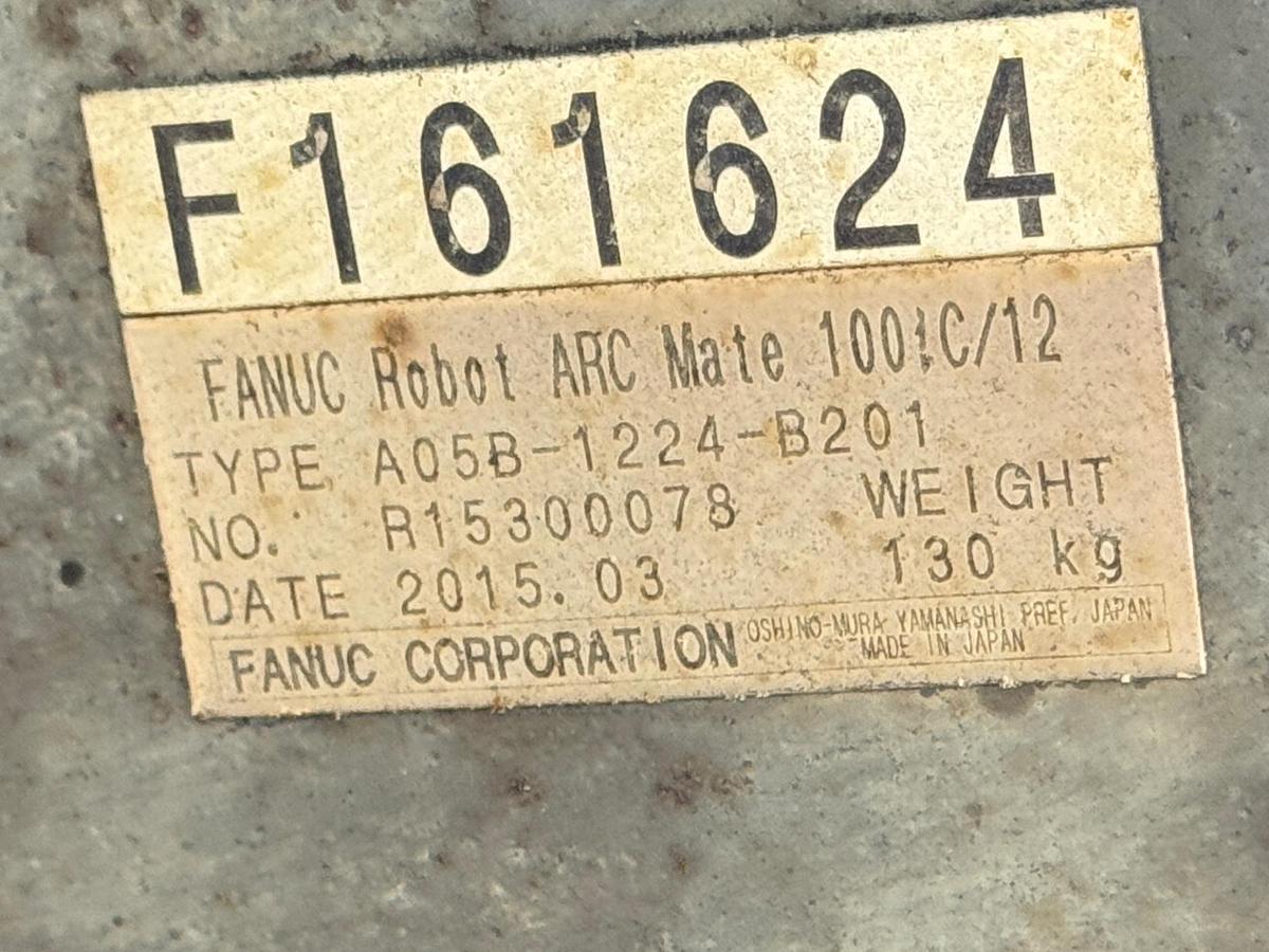 Used GENESIS/FANUC ARCMATE 100iC/12 R-30iB DUAL TRUNNION ARC WELDING CELL 2015