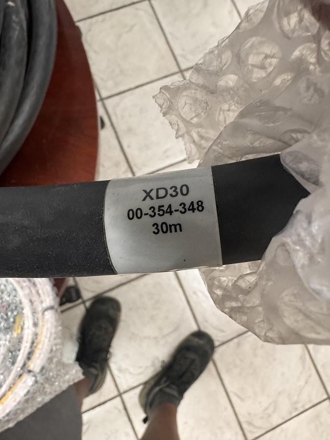 KUKA 00-354-348 ROBOT CABLE XD20/XD30 30 METERS LONG