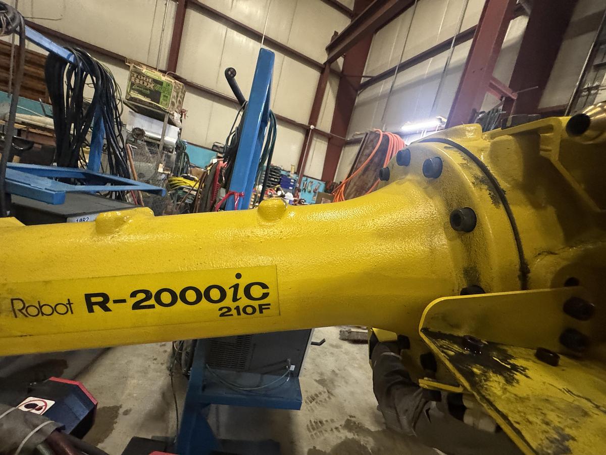 Used USED FANUC R-2000iC/210F 6 AXIS ROBOT R-30iB PLUS FOR SALE