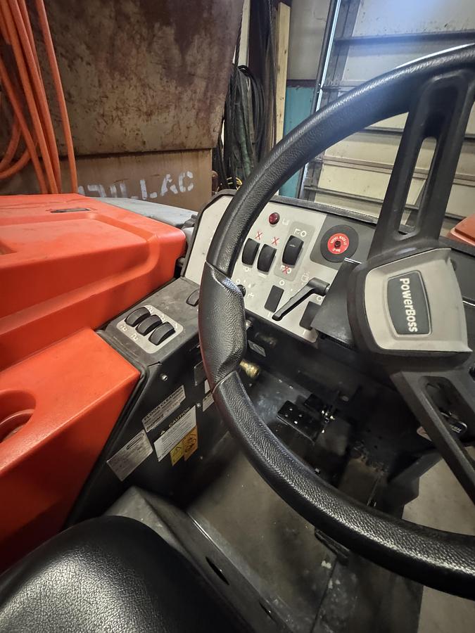 Used NAUTILUS POWER BOSS FLOOR SCRUBBER LP GAS POWERED KUBOTA WG1605L