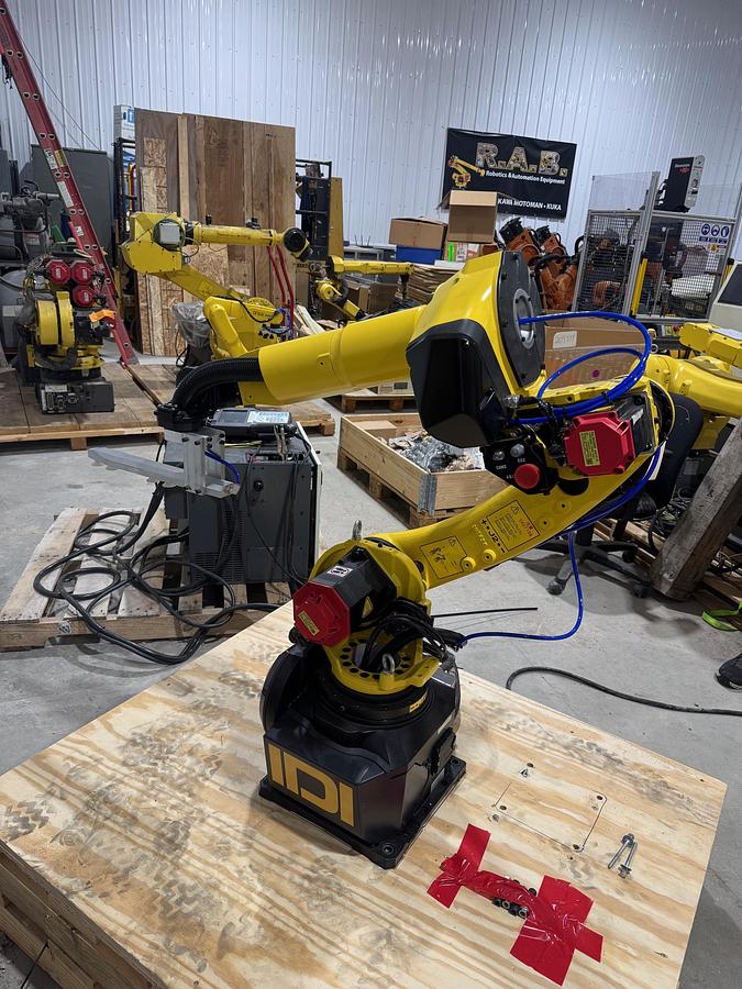 Used FANUC M-10iD/10L 6 AXIS ROBOT WITH R-30iB PLUS CONTROLLER, LIKE NEW