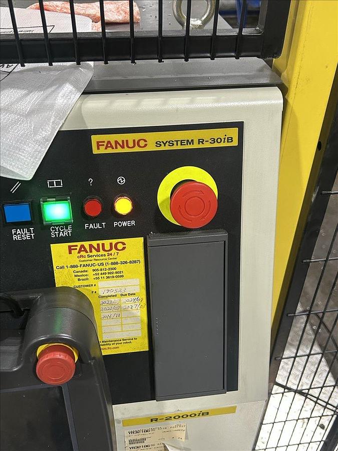 Used FANUC GANTRY ROBOT CELL 90' TRAVEL WITH 2 FANUC R-2000iB/220U ROBOTS INSTALLED 2022
