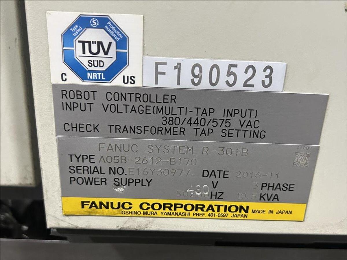 Used FANUC GANTRY ROBOT CELL 90' TRAVEL WITH 2 FANUC R-2000iB/220U ROBOTS INSTALLED 2022