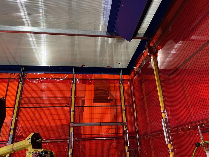 Used NEVER USED FANUC ARCMATE 100iC/8L DUAL ARM WELDING CELL