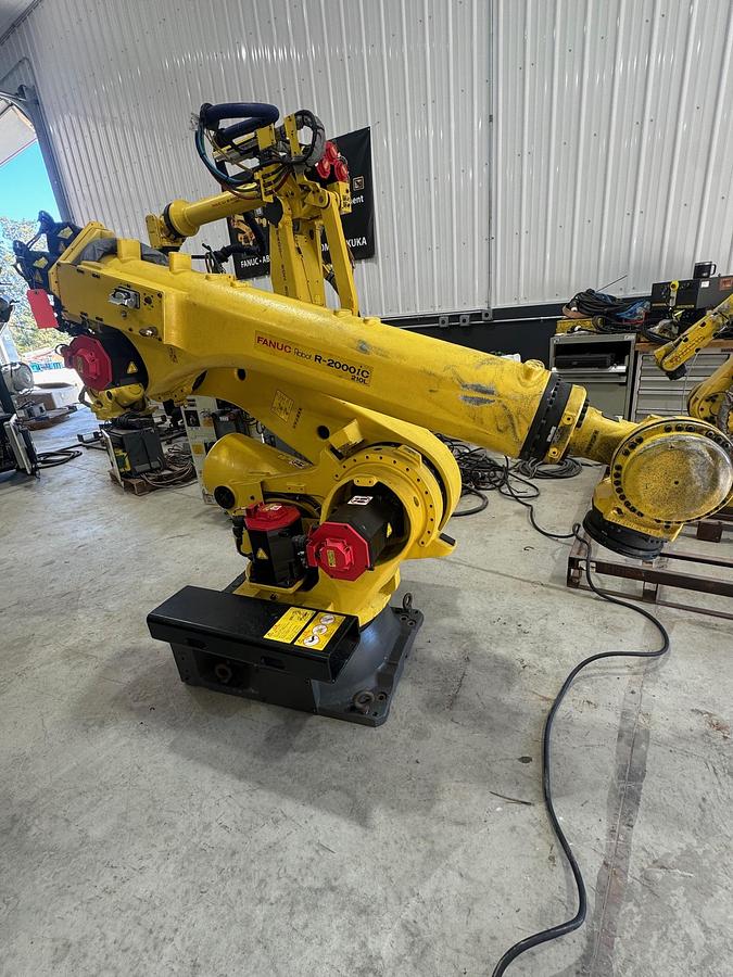 Used FANUC R-2000iC/210L 6 AXIS LONG REACH ROBOT R-30iB PLUS CONTROLLER FOR SALE