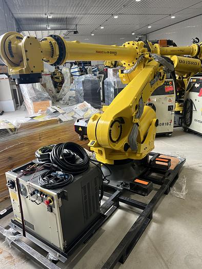 Used FANUC R-2000iC/125L 6 AXES ROBOT WITH FANUC R--30iB PLUS CONTROLLER