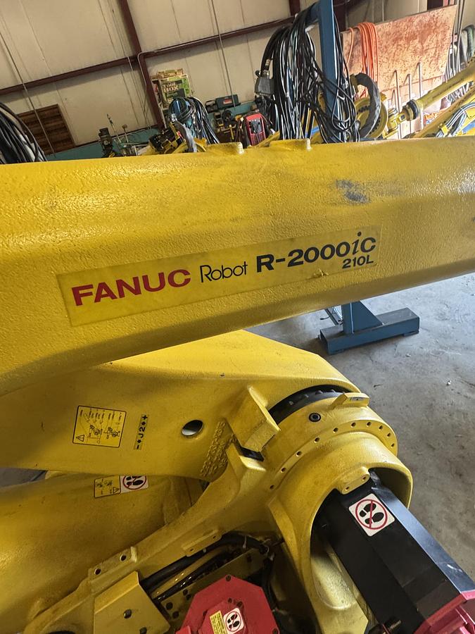 Used FANUC R-2000iC/210L 6 AXIS LONG REACH ROBOT R-30iB PLUS CONTROLLER FOR SALE