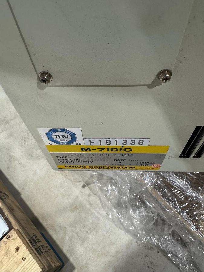 Used FANUC M-710iC/50 6 AXIS ROBOT WITH R-30iB CONTROL