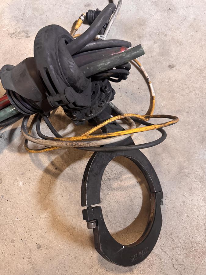 Used LEONI DRESS PACK PART NO. 01006FY. CAME OFF FANUC R2000iC/210F ARM