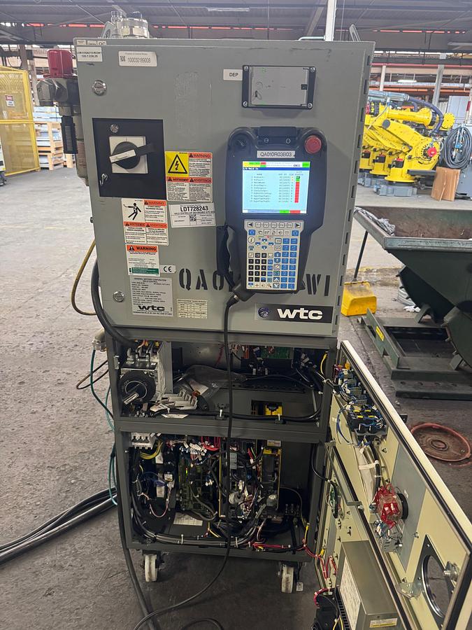 Used 2015 FANUC R-2000iB/210F 6 AXIS ROBOT WITH R-30iB CONTROL FOR SALE