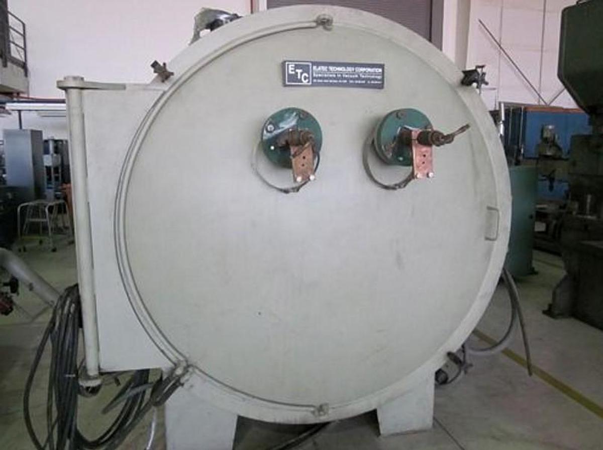 Used ETC ELATEC ELEVEC VII VACUUM FURNACE 