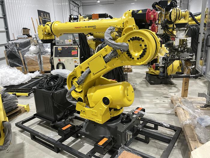 Used FANUC R-2000iC/125L 6 AXES ROBOT WITH FANUC R--30iB PLUS CONTROLLER