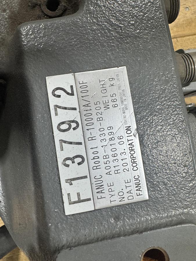Used FANUC R-1000iA/100F 6 AXIS ROBOT WITH R-30iB PAYLOAD 100KG X REACH 2230 MM