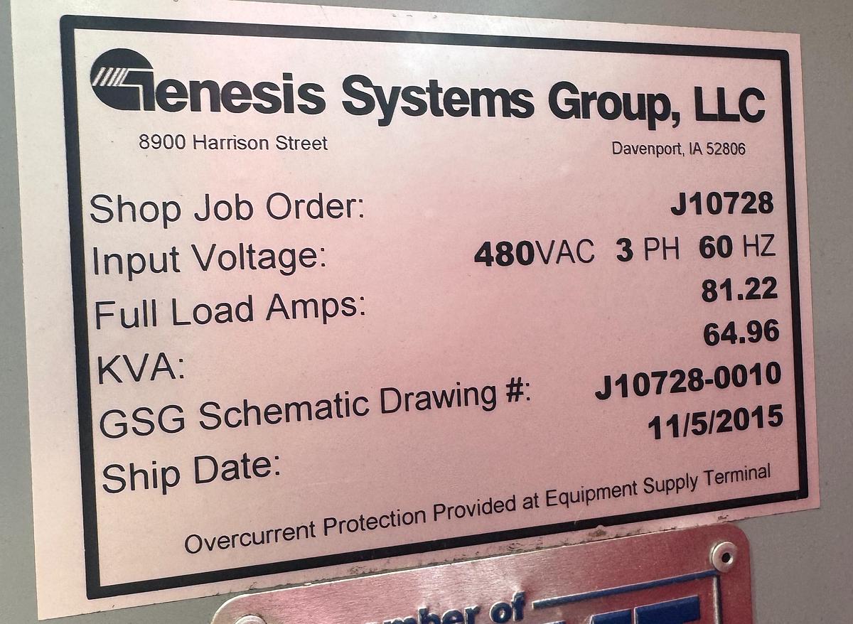 Used 2015 GENESIS/FANUC DUAL ARCMATE 100iC/12 DUAL TRUNNION WELDING CELL 2015