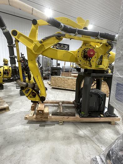 Used FANUC M-410iB/700 4 AXES PALLETIZING ROBOT DATA SHEET WITH FANUC R-30iB PLUS CONTROL