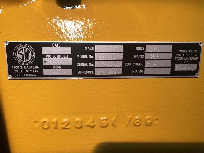 Used Caterpillar G3306SI NAHC