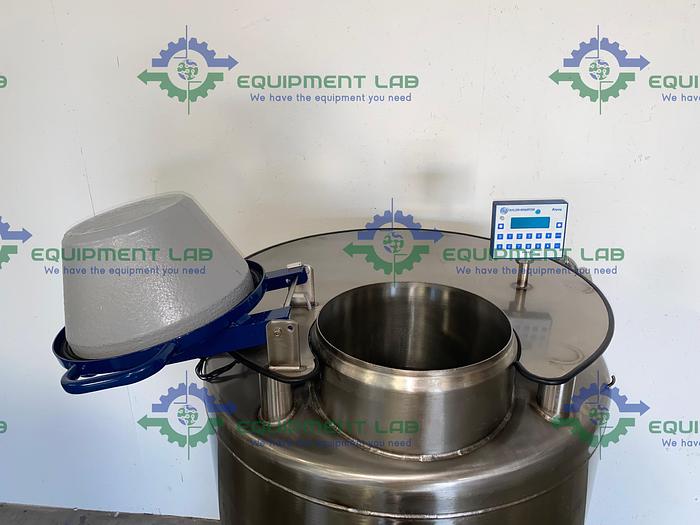Used Taylor Wharton LABS20K LN2 Liquid Nitrogen Cryogenic Storage w/ Kryos Controller