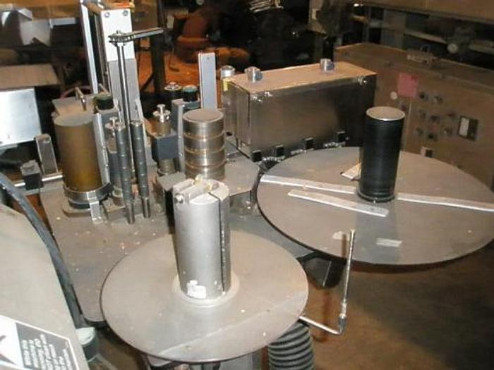 Used Labeler, Pressure Sensitive, New Jersey, Mdl 33YRSP, Vials #S735113