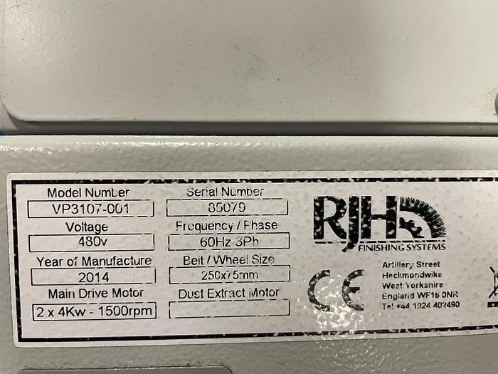 Used POWERFIN BULL DOUBLE ENDED BUFFING AND POLISHING MACHINE / GRINDER OR CUTOFF