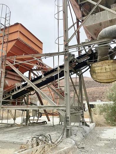 Used Ross Bandit 12 Portable Concrete Batch Plant