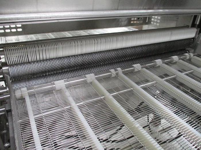 Used Bridge Con-Vey Cuber; Md#CC40, 40" product belt