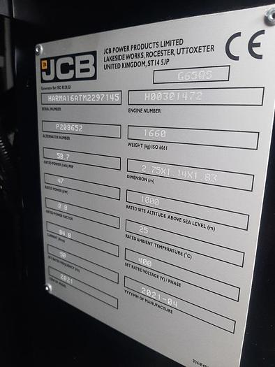 G65QS JCB Generator