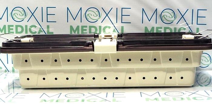 Used 1-1010: Conmed Laparoscopic DetachaTip 5mm Instruments Set With 8 Attachments & Tray