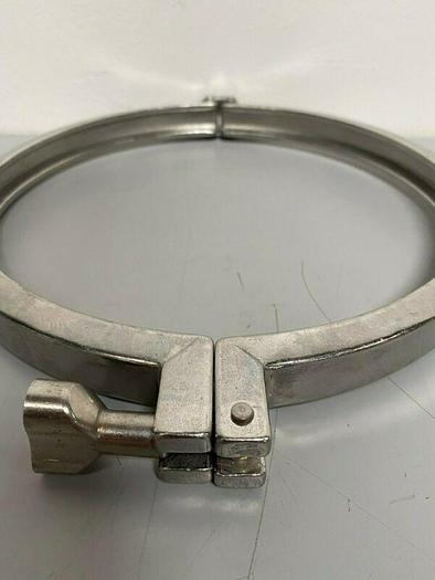 Used Double-Pin Heavy Duty Stainless Steel 10" Clamps