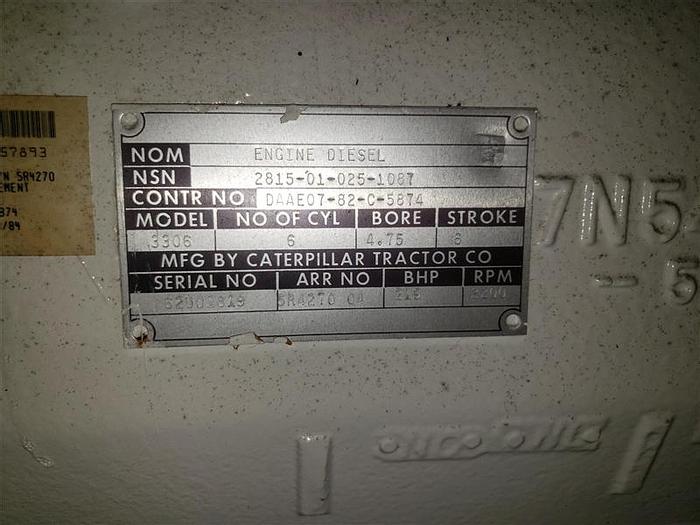 Caterpillar 3306PC Diesel Engine