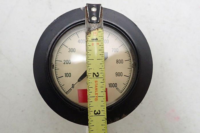 Used 3D Instruments 25502-29B11 0-1000 PSI Pressure Gauge