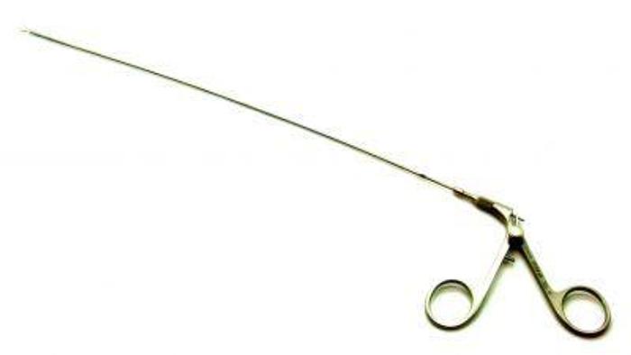 Used Forceps Endoscopy Micro Grasping Flexible 2.10mm Diameter by 340mm (13-1/2in) AESCULAP FF394R