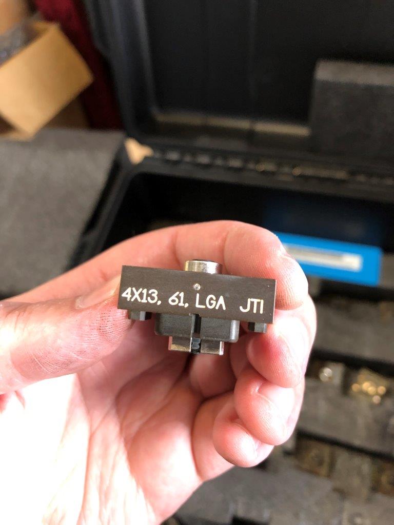 Used DELTA EDGE DE8000 - Q-FPB - 60 FCLGA - 4x13x1.00 Test Handler Change Kit