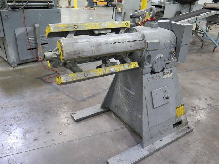 Used 6000 LB x 30" LITTELL NON MOTORIZED UNCOILER