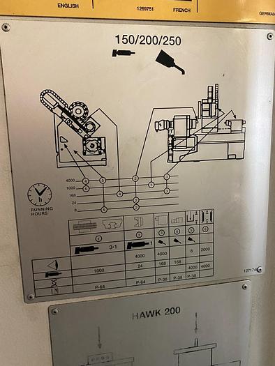 Used 1998 Cincinnati Hawk TC200 CNC Lathe