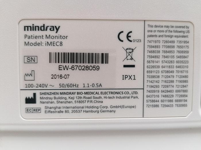 Gebraucht Mindray Patient Monitor