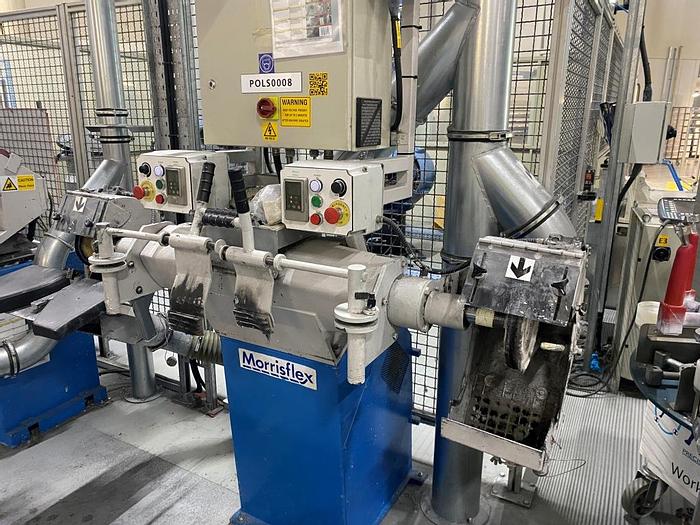 Used 1997 Morrisflex 1182 Double Ended Polishing Machine