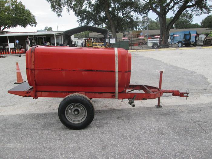 Used 500 Gallon Fiberglass Tank and Trailer