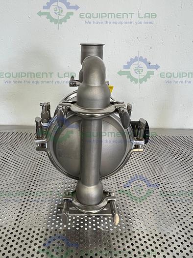 Used Wilden  Stainless Steel T4 Air-Operated Double Diaphragm Pump 1 1/2"