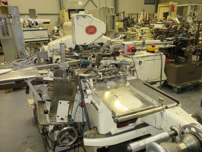 Used SIG C chocolate bar wrapper